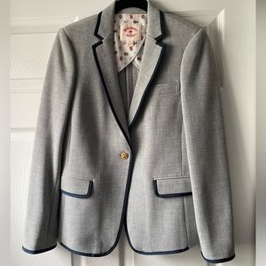 NEVER WORN Brooks Brother Grey & Navy Blazer